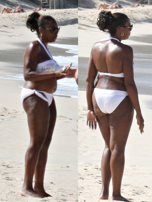 Robin Quivers Bathing Suit.